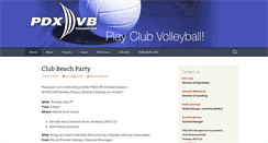 Desktop Screenshot of pdx-vb.com